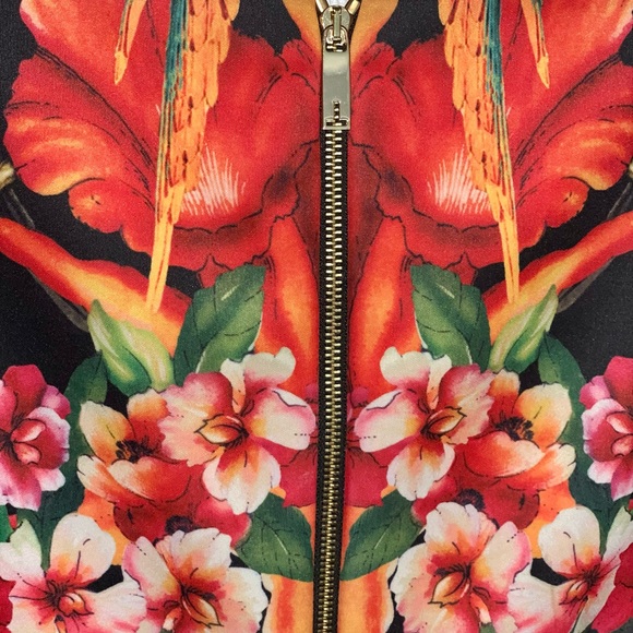 TED BAKER, London Toucan' Print Sheath Dress - Picture 3 of 5